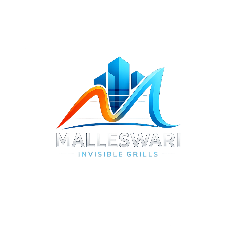 Malleswari Invisible Grills Logo